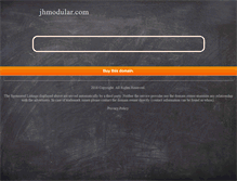 Tablet Screenshot of jhmodular.com